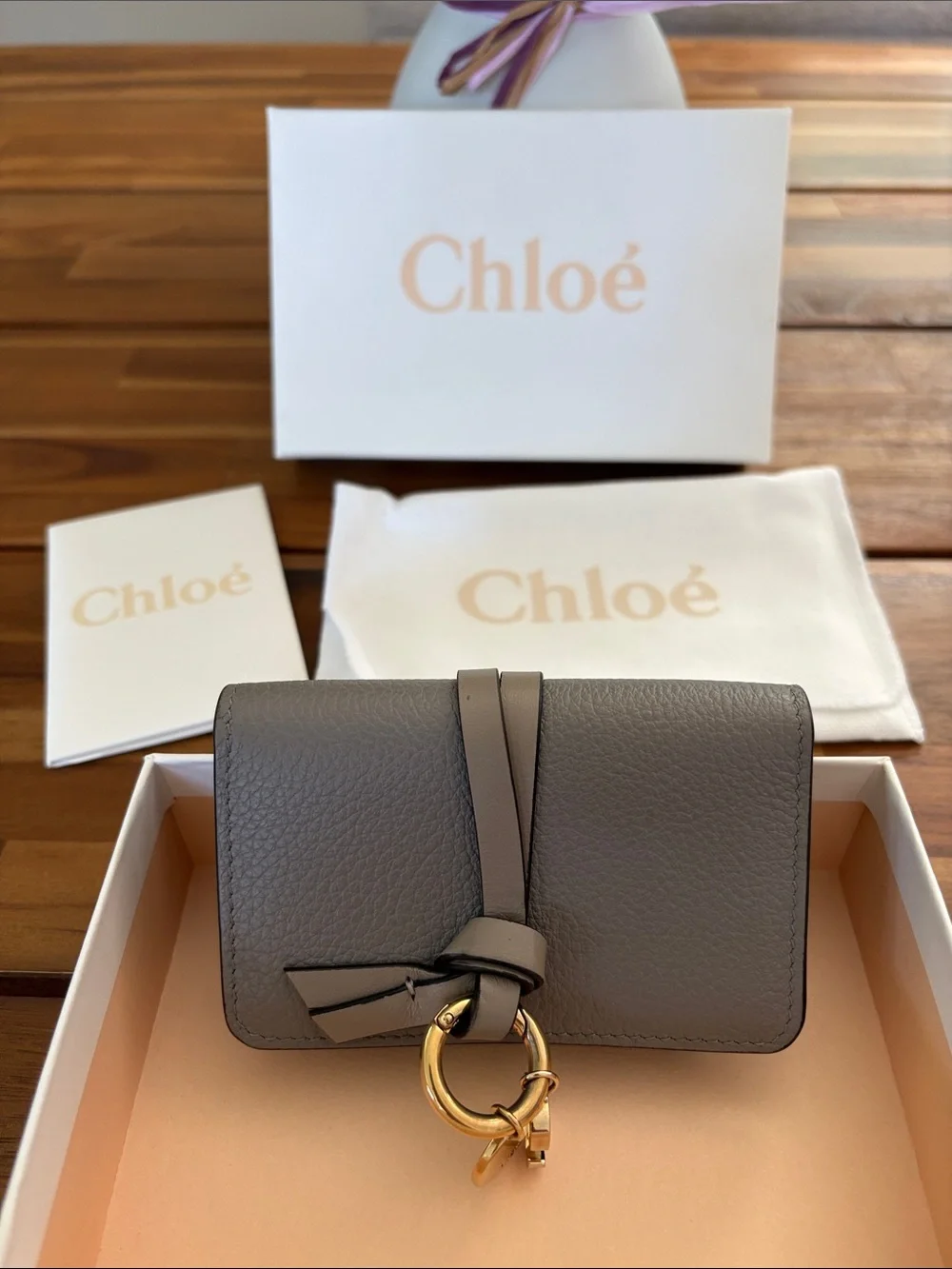 Authentic Chloe Card Holder